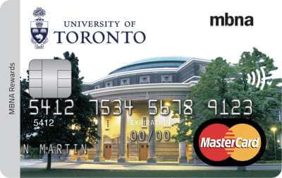 University of Toronto Credit Card 